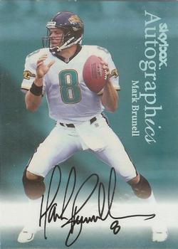 1999 SkyBox Premium - Autographics #NNO Mark Brunell Front