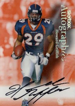 1999 SkyBox Premium - Autographics #NNO Howard Griffith Front