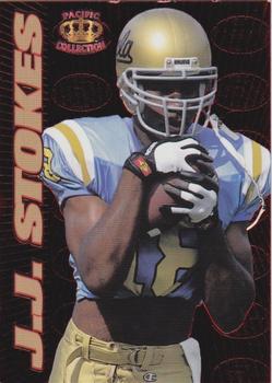 1995 Pacific Prisms - Red Hot Rookies #8 J.J. Stokes Front