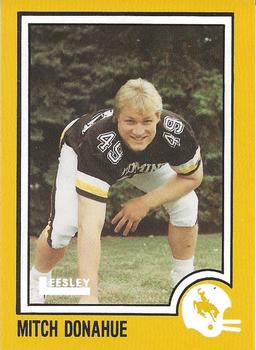 1989 Leesley Wyoming Cowboys #7 Mitch Donahue Front