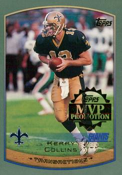 1999 Topps - MVP Promotion #NNO Kerry Collins Front