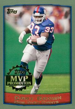 1999 Topps - MVP Promotion #NNO Gary Brown Front