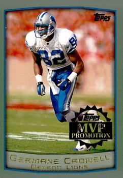 1999 Topps - MVP Promotion #NNO Germane Crowell Front