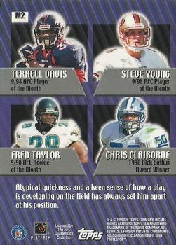 1999 Topps - Mystery Chrome #M2 Steve Young Back