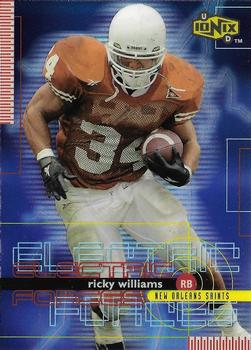 1999 UD Ionix - Electric Forces #EF1 Ricky Williams Front