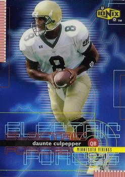 1999 UD Ionix - Electric Forces #EF3 Daunte Culpepper Front