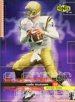 1999 UD Ionix - Electric Forces #EF5 Cade McNown Front