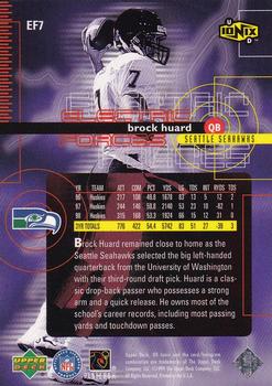 1999 UD Ionix - Electric Forces #EF7 Brock Huard Back