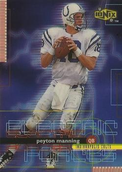 1999 UD Ionix - Electric Forces #EF11 Peyton Manning Front