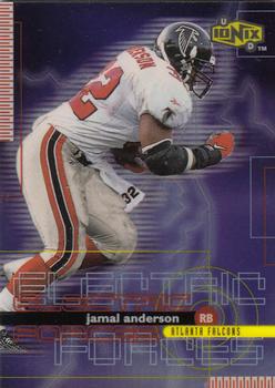 1999 UD Ionix - Electric Forces #EF16 Jamal Anderson Front