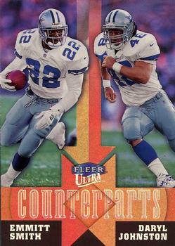 1999 Ultra - Counterparts #14 CP Emmitt Smith / Daryl Johnston Front