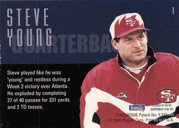 1995 Playoff Contenders #1 Steve Young Back