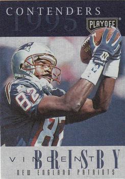 1995 Playoff Contenders #35 Vincent Brisby Front