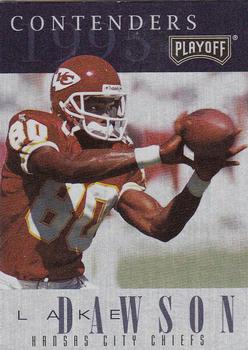 1995 Playoff Contenders #53 Lake Dawson Front