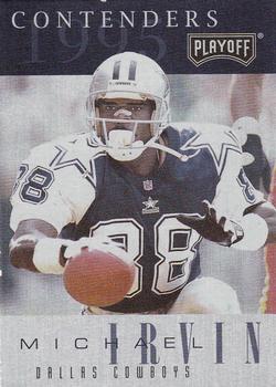 1995 Playoff Contenders #88 Michael Irvin Front
