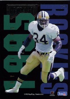 1995 Playoff Contenders - Back to Back #71 Tyrone Wheatley / Ray Zellars Back