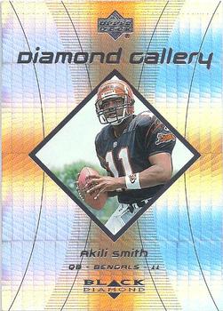 1999 Upper Deck Black Diamond - Diamond Gallery #G1 Akili Smith Front