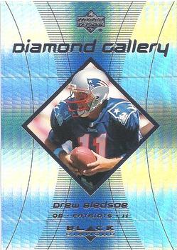 1999 Upper Deck Black Diamond - Diamond Gallery #G4 Drew Bledsoe Front