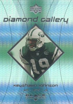 1999 Upper Deck Black Diamond - Diamond Gallery #G6 Keyshawn Johnson Front