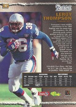 1995 Pro Line #167 Leroy Thompson Back