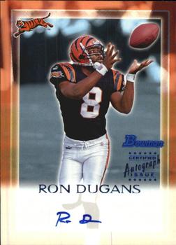 2000 Bowman - Autographs #RDU Ron Dugans Front