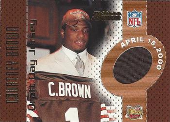 2000 Bowman - Draft Day Jerseys #CB Courtney Brown Front