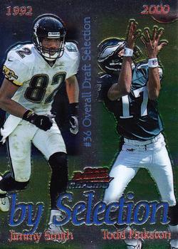 2000 Bowman Chrome - By Selection #B8 Jimmy Smith / Todd Pinkston Front