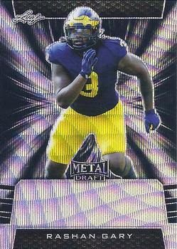 2019 Leaf Metal Draft - Black Wave Unsigned Pre-Production Proofs #NNO Rashan Gary Front