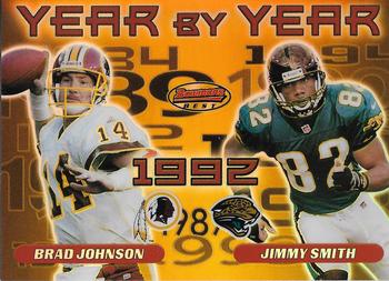 2000 Bowman's Best - Year by Year #Y10 Brad Johnson / Jimmy Smith Front