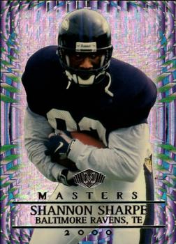 2000 Collector's Edge Masters - HoloSilver #15 Shannon Sharpe Front