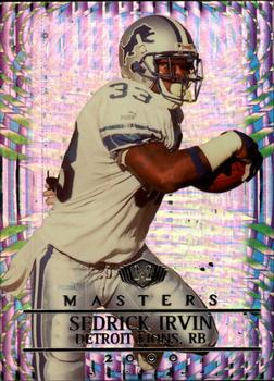2000 Collector's Edge Masters - HoloSilver #62 Sedrick Irvin Front