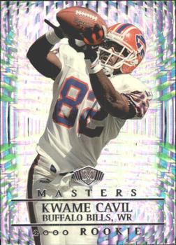 2000 Collector's Edge Masters - HoloSilver #206 Kwame Cavil Front