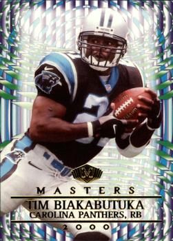 2000 Collector's Edge Masters - Retail #23 Tim Biakabutuka Front