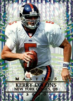 2000 Collector's Edge Masters - Retail #123 Kerry Collins Front