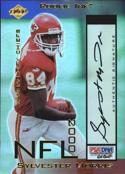 2000 Collector's Edge Odyssey - Rookie Ink #SM Sylvester Morris Front