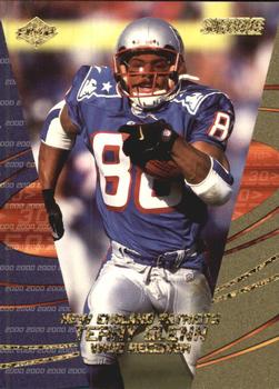 2000 Collector's Edge Supreme - HoloGold #85 Terry Glenn Front