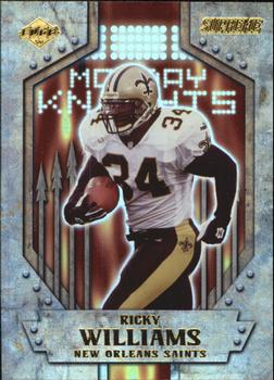 2000 Collector's Edge Supreme - Monday Knights #MK14 Ricky Williams Front