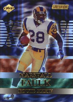 2000 Collector's Edge Supreme - Route XXXIV #R8 Marshall Faulk Front