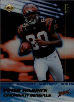2000 Collector's Edge T3 - Heir Force #HF9 Peter Warrick Front