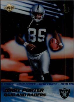 2000 Collector's Edge T3 - Heir Force #HF22 Jerry Porter Front