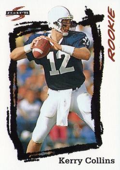 1995 Score #256 Kerry Collins Front