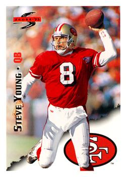 1995 Score #1 Steve Young Front