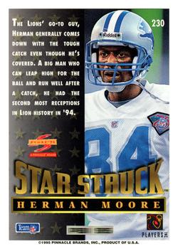 1995 Score #230 Herman Moore Back