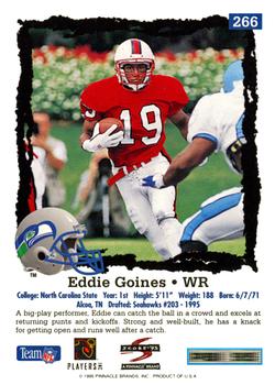 1995 Score #266 Eddie Goines Back
