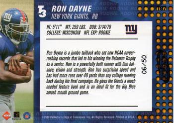 2000 Collector's Edge T3 - HoloRed #197 Ron Dayne Back