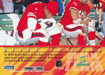 1995 Score - Dream Team #DT9 Deion Sanders Back