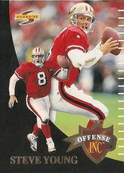 1995 Score - Offense Inc #OF1 Steve Young Front
