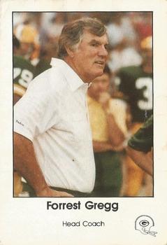1985 Green Bay Packers Police - Grafton State Bank, Grafton Police Department #1 Forrest Gregg Front