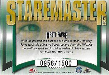 2000 Donruss Preferred - Staremasters #SM-03 Brett Favre Back