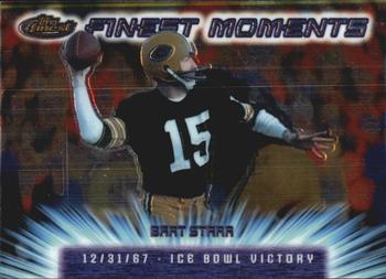 2000 Finest - Finest Moments #FM1 Bart Starr Front